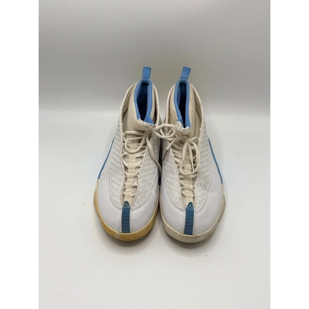 Nike Air Jordan 15 XV OG Columbia 1999 White Blue Size 12.5 Sneakers 136029-141